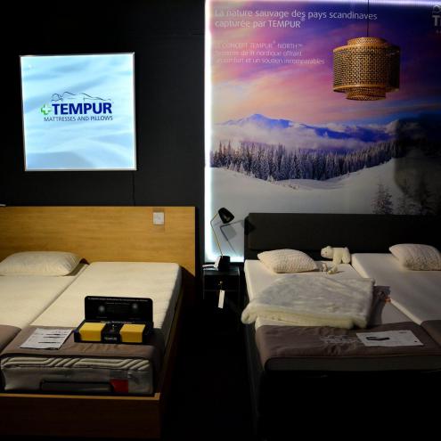 Un large choix de literie et de matelas